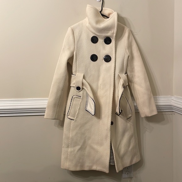 Soia & Kyo gemma wool cream coat - Picture 3 of 6
